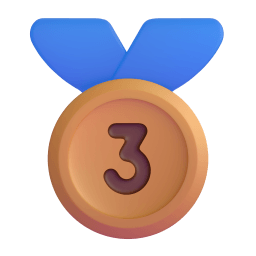 3rd place medal Discord emoji PNG