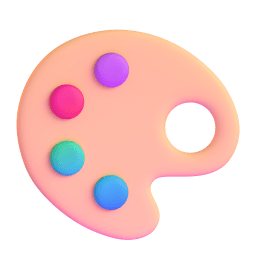 artist palette Discord emoji PNG