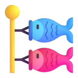 carp streamer Discord emoji PNG