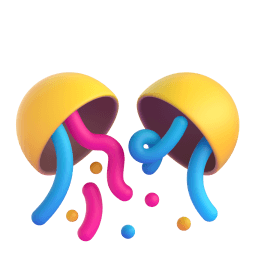 confetti ball Discord emoji PNG