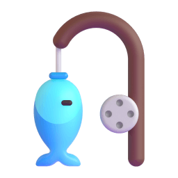 fishing pole Discord emoji PNG