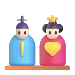 Japanese dolls Discord emoji PNG