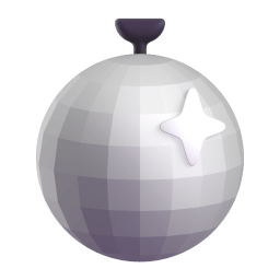 mirror ball Discord emoji PNG