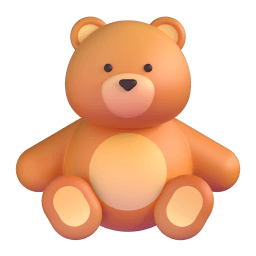 teddy bear Discord emoji PNG