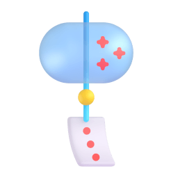 wind chime Discord emoji PNG