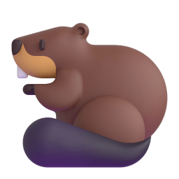 beaver Discord emoji PNG