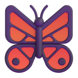 butterfly Discord emoji PNG