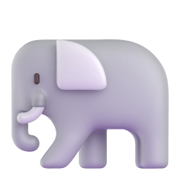 elephant Discord emoji PNG