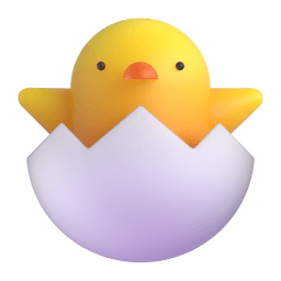 hatching chick Discord emoji PNG