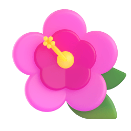 hibiscus Discord emoji PNG