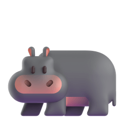hippopotamus Discord emoji PNG