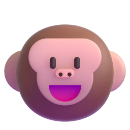 monkey face Discord emoji PNG