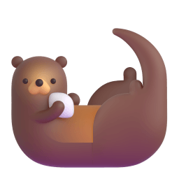 otter Discord emoji PNG