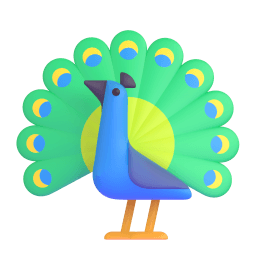 peacock Discord emoji PNG