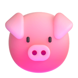 pig face Discord emoji PNG