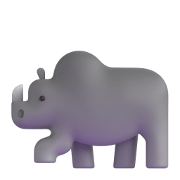 rhinoceros Discord emoji PNG