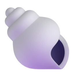 spiral shell Discord emoji PNG