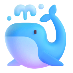 spouting whale Discord emoji PNG