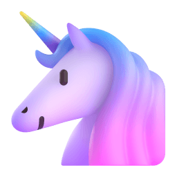 unicorn Discord emoji PNG