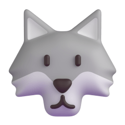wolf Discord emoji PNG