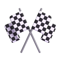 chequered flag Discord emoji PNG