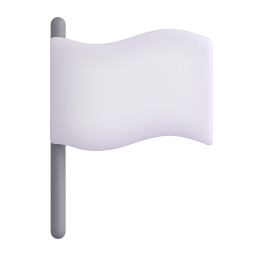 white flag Discord emoji PNG