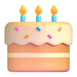 birthday cake Discord emoji PNG