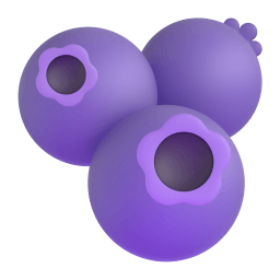 blueberries Discord emoji PNG