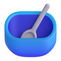 bowl with spoon Discord emoji PNG