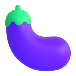 eggplant Discord emoji PNG