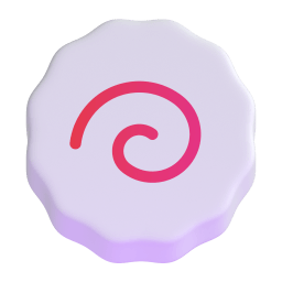 fish cake with swirl Discord emoji PNG