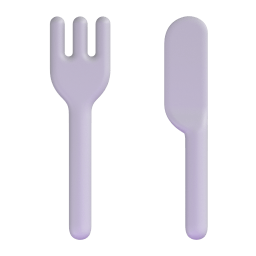 fork and knife Discord emoji PNG