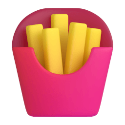 french fries Discord emoji PNG