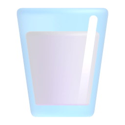 glass of milk Discord emoji PNG