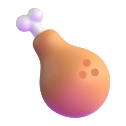 poultry leg Discord emoji PNG