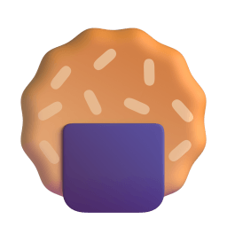 rice cracker Discord emoji PNG