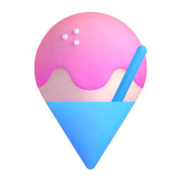 shaved ice Discord emoji PNG