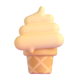 soft ice cream Discord emoji PNG