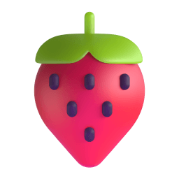 strawberry Discord emoji PNG