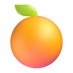 tangerine Discord emoji PNG