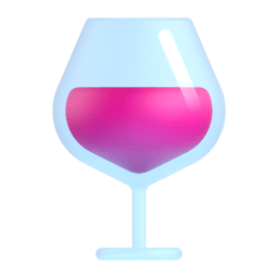wine glass Discord emoji PNG