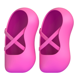 ballet shoes Discord emoji PNG