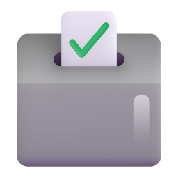 ballot box with ballot Discord emoji PNG