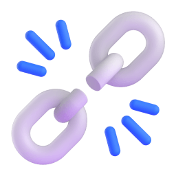broken chain Discord emoji PNG