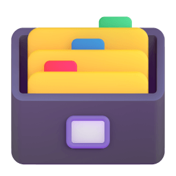 card file box Discord emoji PNG