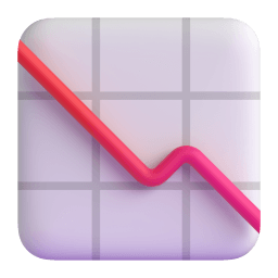 chart decreasing Discord emoji PNG