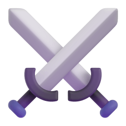 crossed swords Discord emoji PNG