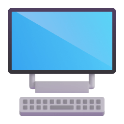 desktop computer Discord emoji PNG