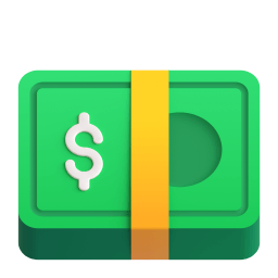 dollar banknote Discord emoji PNG