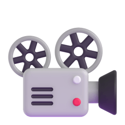film projector Discord emoji PNG